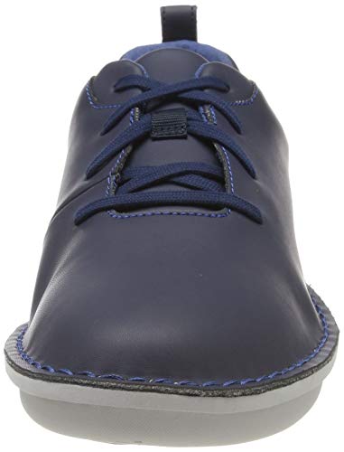 Clarks Step Welt Free, Zapatillas Hombre, Azul Marino, 46 EU