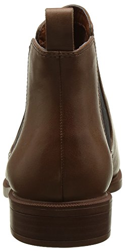 Clarks Taylor Shine Womens Wide Chelsea Boots 42 EU Tan