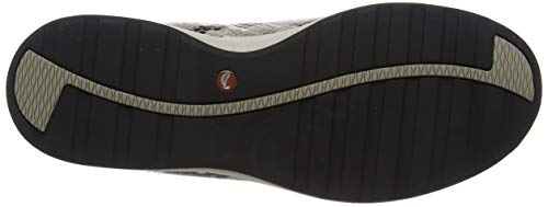 Clarks Un Adorn Lace, Zapatos de Cordones Derby Mujer, Multicolor (Natural Snake Natural Snake), 40 EU