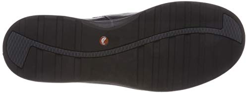 Clarks Un Adorn Mid, Botas Slouch Mujer, Negro (Black Leather), 39 EU