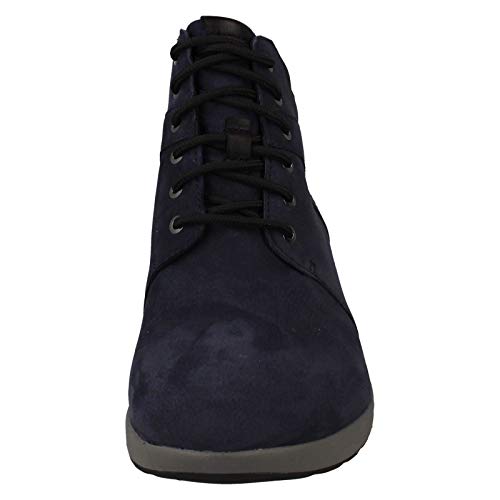 Clarks Un Adorn Walk Botines Mujer, Azul (Navy Nubuck Navy Nubuck), 40 EU