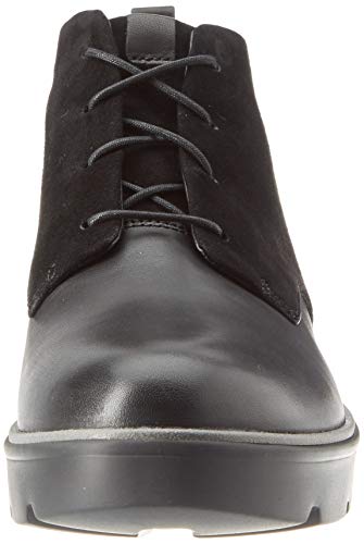 Clarks Un Balsa Mid, Botines Mujer, Negro (Black Combi Black Combi), 36 EU