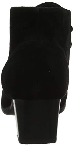 Clarks Un Damson Tie, Botines Mujer, Negro (Black SDE Black SDE), 38 EU