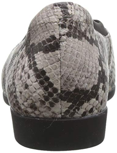 Clarks Un Darcey Ease, Mocasines Mujer, Multicolor (Natural Snake Natural Snake), 42 EU