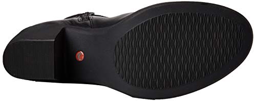 Clarks Un Lindel Hi, Botines Mujer, Negro (Black Combi Lea Black Combi Lea), 37 EU