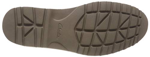 Clarks Vargo Plain, Zapatos de Cordones Derby Hombre, Marrón (Dark Tan Leather), 45 EU