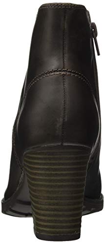 Clarks Verona Trish, Botas Cortas al Tobillo Mujer, Cuero Taupe, 39 EU