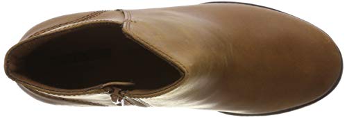 Clarks Verona Trish, Botas Slouch Mujer, Marrón (Dark TanLea), 38 EU