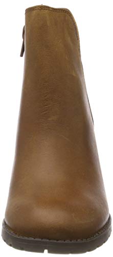 Clarks Verona Trish, Botas Slouch Mujer, Marrón (Dark TanLea), 38 EU