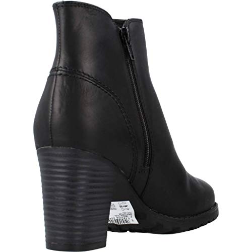 Clarks Verona Trish, Botas Slouch Mujer, Negro (Black Leather), 39 EU