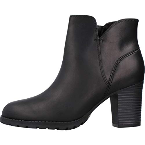 Clarks Verona Trish, Botas Slouch Mujer, Negro (Black Leather), 39 EU