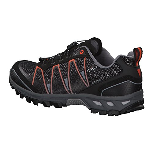 CMP Altak, Zapatillas de Running para Asfalto Hombre, Negro (Nero-Orange 72bn), 44 EU