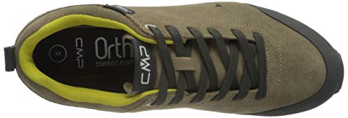 CMP Elettra Low Hiking Shoe WP, Zapato para Caminar Hombre, Asfalto Corda, 43 EU