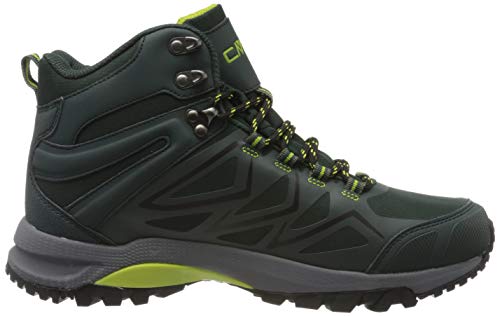 CMP – F.lli Campagnolo Gemini Mid Trekking Shoe WP, Botas de Senderismo Hombre, Verde Jungle U940, 46 EU