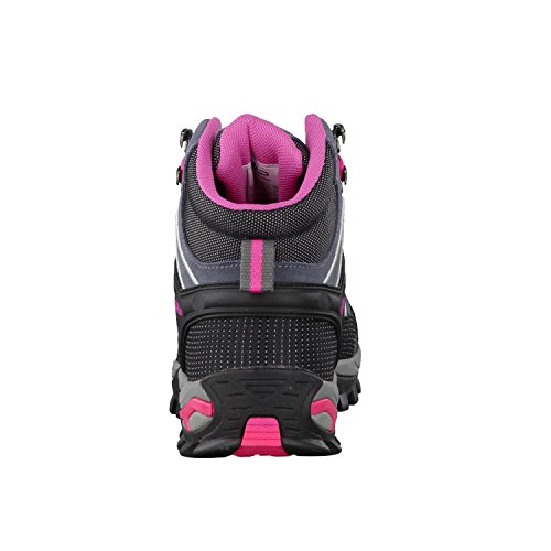 CMP Rigel - Zapatillas de senderismo Mujer, Gris (Grey-Fuxia-Ice 103Q), 36 EU