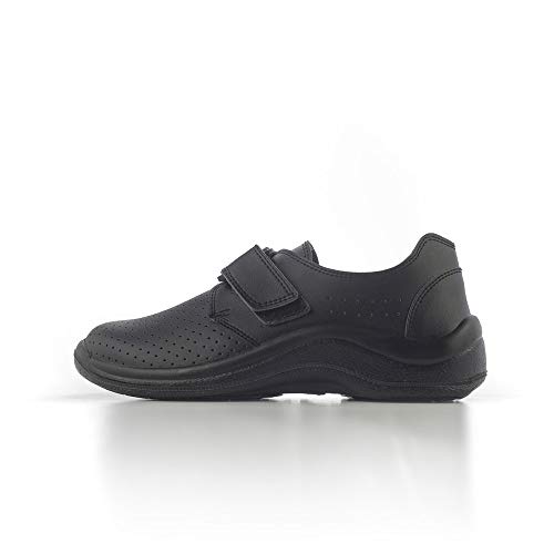 Codeor MYVNSP.38 MyCodeor Velcro Professional - Zapatos de Seguridad con Velcro, Color Negro, Talla 38