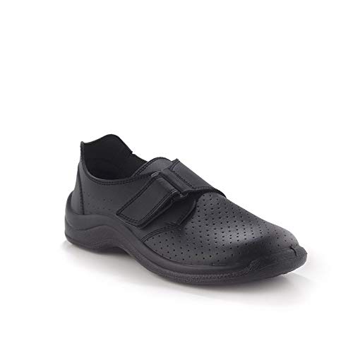 Codeor MYVNSP.38 MyCodeor Velcro Professional - Zapatos de Seguridad con Velcro, Color Negro, Talla 38