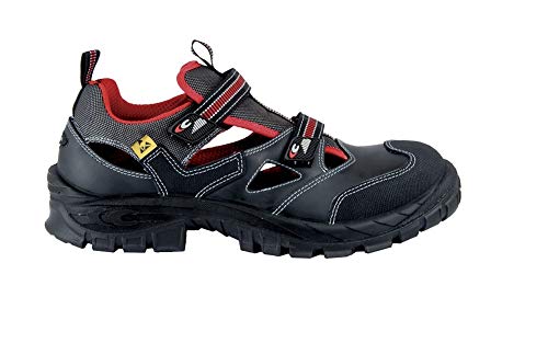Cofra Guttorm S1 P botas de prevención de accidentes, BGR191 sandalias modelo del verano, 13050000, Negro, 40 de la UE