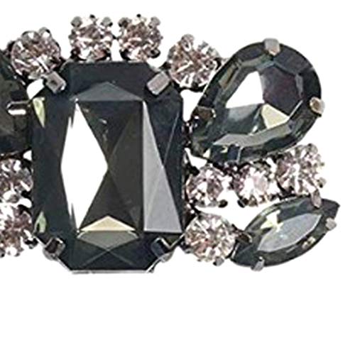 Colcolo 2 Uds., Pinzas para Zapatos con Diamantes de Imitación DIY para Mujer, Hebilla para Zapatos, Joyería para Zapatos