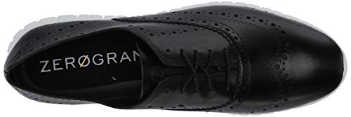 Cole Haan Zerogrand Wing Ox Closed Hole, Zapatos de Cordones Oxford Mujer, Black (Black Leather/Optic White Black Leather/Optic White), 38 EU