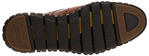 Cole Haan Zerogrand Wingtip, Zapatos de Cordones Oxford para Hombre, (British Tan Leather/Java British Tan/Java), 42 EU