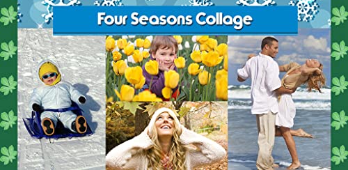 Collage de cuatro estaciones
