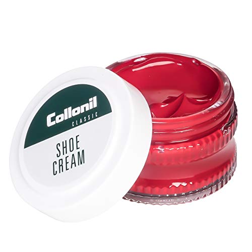 Collonil Shoe Cream 50 ml Rojo Flamme Crema De Cuidado Para Cuero Liso