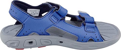 Columbia Childrens Techsun Vent, Sandalias Niños, Blue (Stormy Blue, Mountain Red 426), 30 EU
