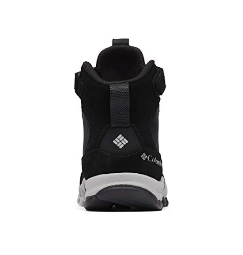 Columbia Flow Borough Zapatillas deportivas de caña alta para niños, Negro(Black, Steam), 27 EU