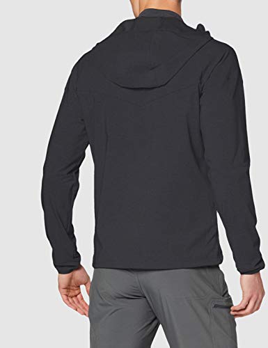 Columbia Heather Canyon, Chaqueta Softshell, Hombre, Negro (Black), XL