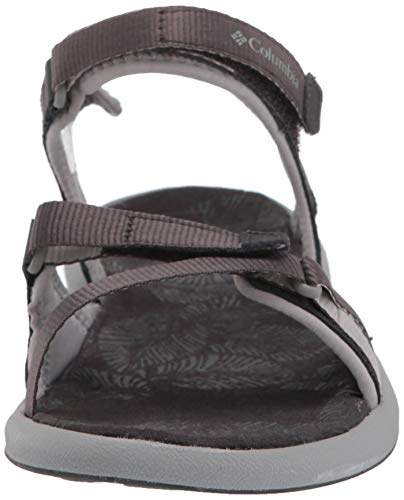 Columbia Kyra III, Sandalias para Mujer, Negro (Shark, Steam), 39 EU