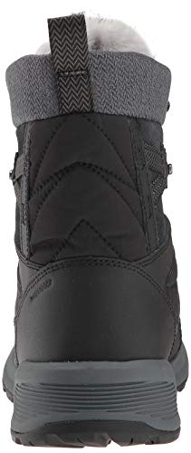 Columbia Meadows Omni, Botas Bajas Mujer, Negro (Heat-Black, Steam), 38.5 EU