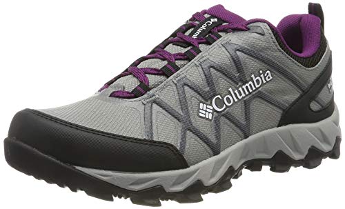 Columbia Peakfreak X2 Outdry, Zapatos de Senderismo, para Mujer, Monument, Wild Iris, 38.5 EU