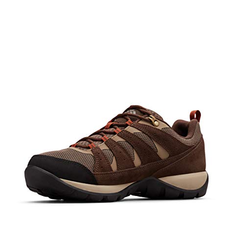 Columbia Redmond V2, Zapatos de Senderismo Impermeables Hombre, Marrón (Mud, Dark Adobe), 44 EU