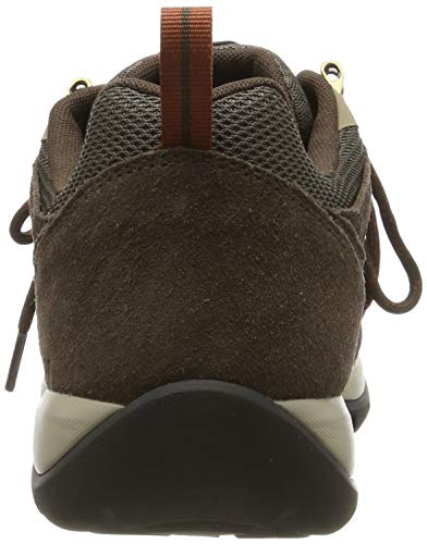 Columbia Redmond V2, Zapatos de Senderismo Impermeables Hombre, Marrón (Mud, Dark Adobe), 45 EU