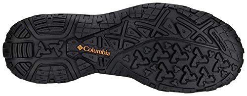 Columbia Redmond Waterproof, Zapatillas de Senderismo Hombre, Negro (Black/Squash), 41 EU