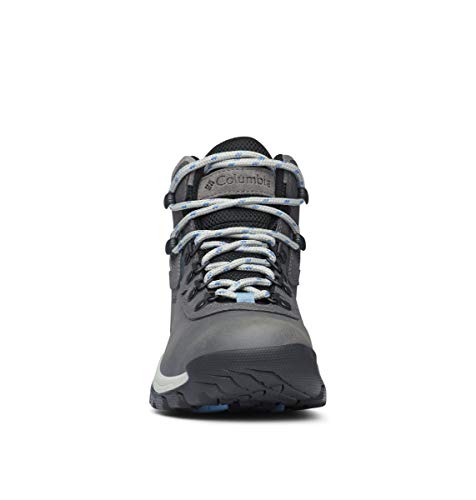 Columbia Women's Newton Ridge Plus, Botas para Senderismo Mujer, Quarry Cool Wave, 40.5 EU