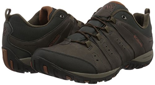 Columbia Woodburn II, Zapatillas Hombre, Marrón (Cordovan Cinnamon), 43.5 EU