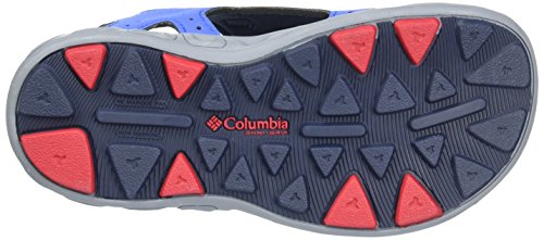 Columbia Youth Techsun Vent, Sandalias, Blue (Stormy Blue, Mountain Red 426), 37 EU