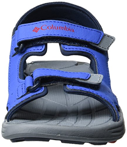 Columbia Youth Techsun Vent, Sandalias, Blue (Stormy Blue, Mountain Red 426), 37 EU