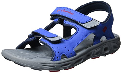 Columbia Youth Techsun Vent, Sandalias, Blue (Stormy Blue, Mountain Red 426), 37 EU