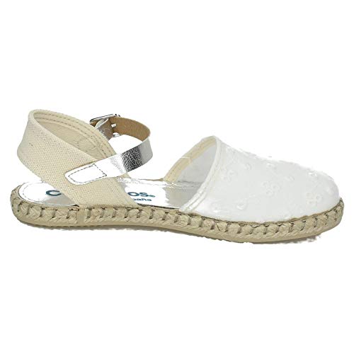 CONGUITOS JV121604 ESPARTEÑAS CONGUITOS NIÑA Zapatillas Blanco 27