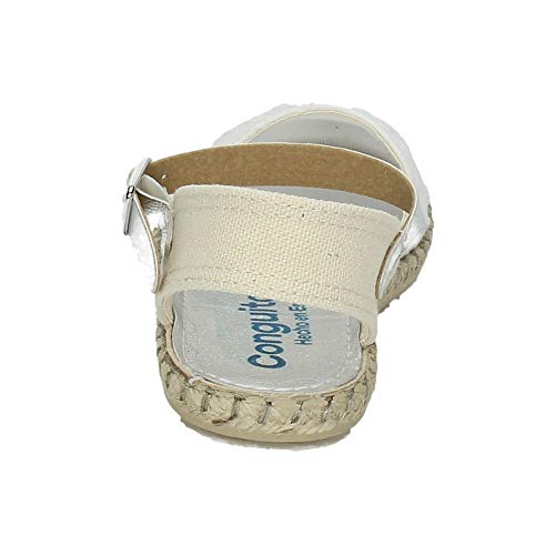 CONGUITOS JV121604 ESPARTEÑAS CONGUITOS NIÑA Zapatillas Blanco 27