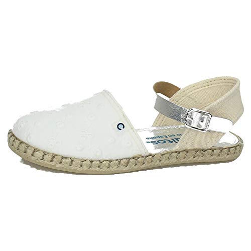 CONGUITOS JV121604 ESPARTEÑAS CONGUITOS NIÑA Zapatillas Blanco 27