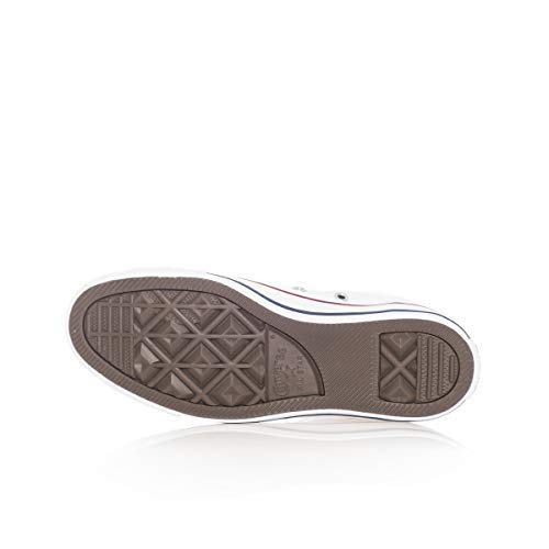 Converse AS HI CAN OPTIC. WHT M7650 - Botines de lona unisex, color blanco, talla 42.5