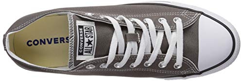 Converse Chuch Taylor All Star Ox - Zapatillas de lona unisex, color gris (Anthracite), talla 35