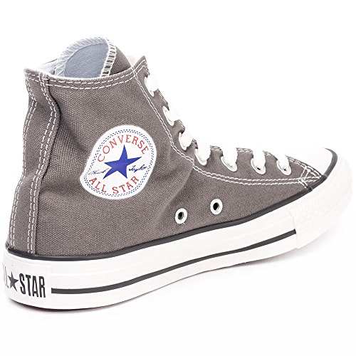 Converse Chuck Taylor All Star Hi Top, Zapatillas Unisex Adulto, Gris (Charcoal), 41.5 EU