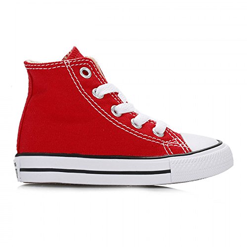 Converse Chuck Taylor All Star High, Zapatillas Unisex bebé, Rojo, 21 EU