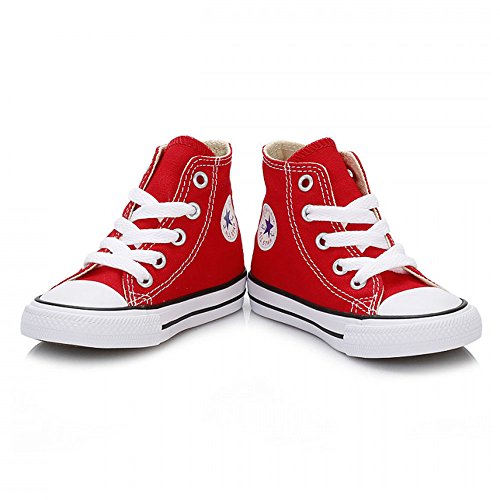 Converse Chuck Taylor All Star High, Zapatillas Unisex bebé, Rojo, 21 EU