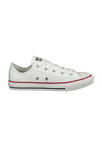 Converse Chuck Taylor All Star Junior White Trainers, 33